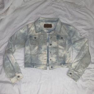 Upcycled jean jacket